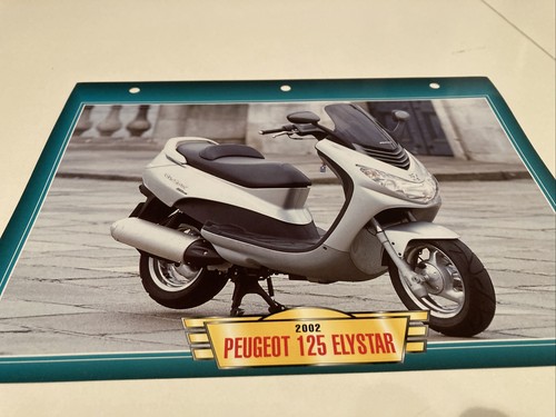 Peugeot scooter 125 elystar - scooter,